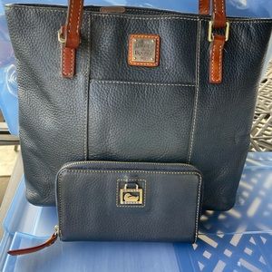 Vintage! Dooney and Bourke purse and wallet set.